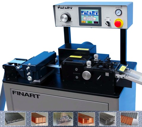 LXT Series Finart Radiator Surpentine Fin Machine